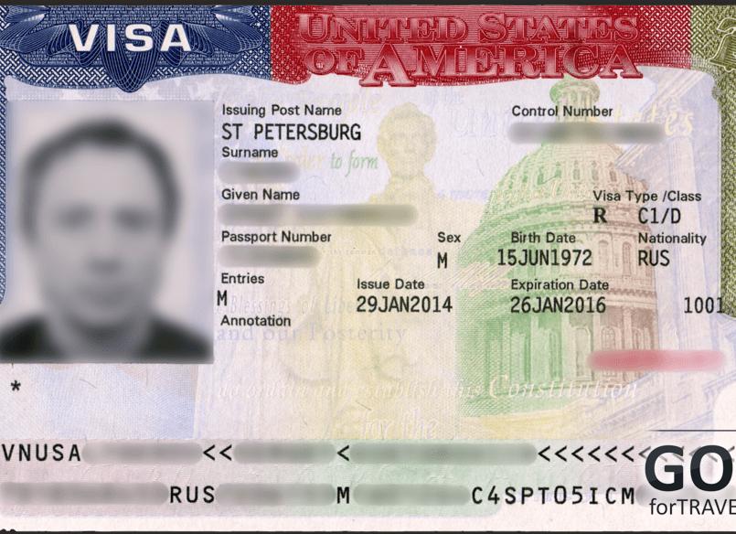 Оформляем транзитную визу в США