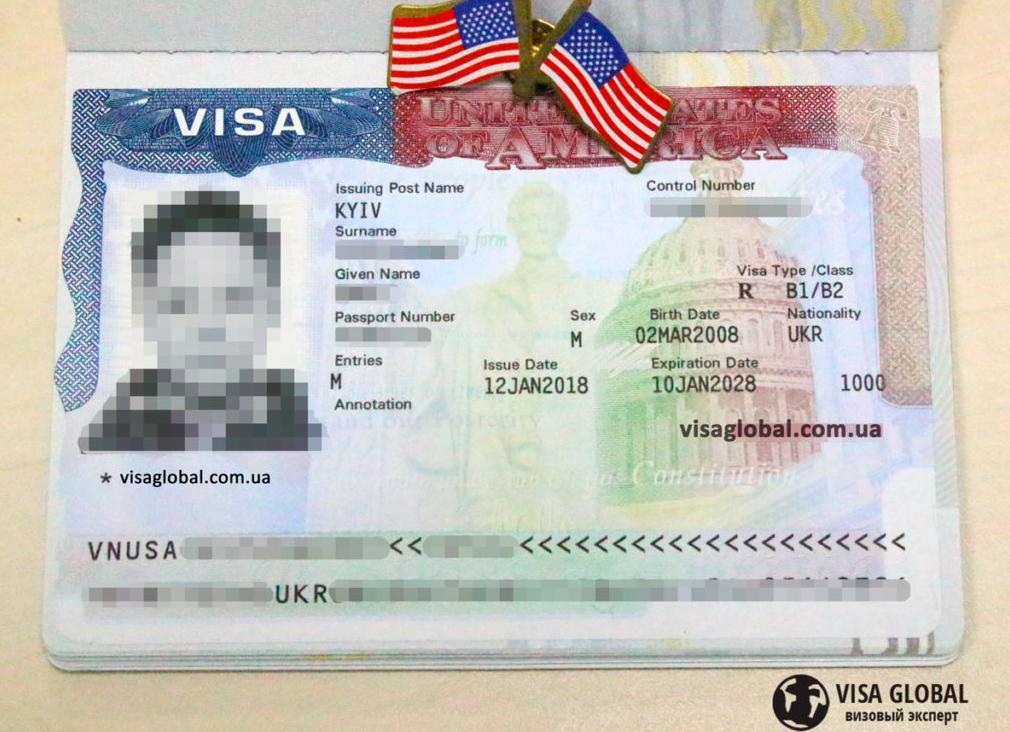 Как сделать визу в США несовершеннолетнему ребенку